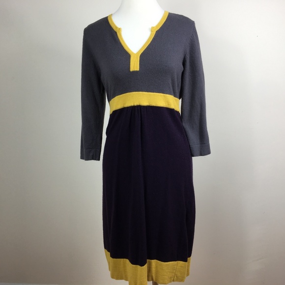 Boden Dresses & Skirts - Boden Purple Empire Waist Knee Length Dress